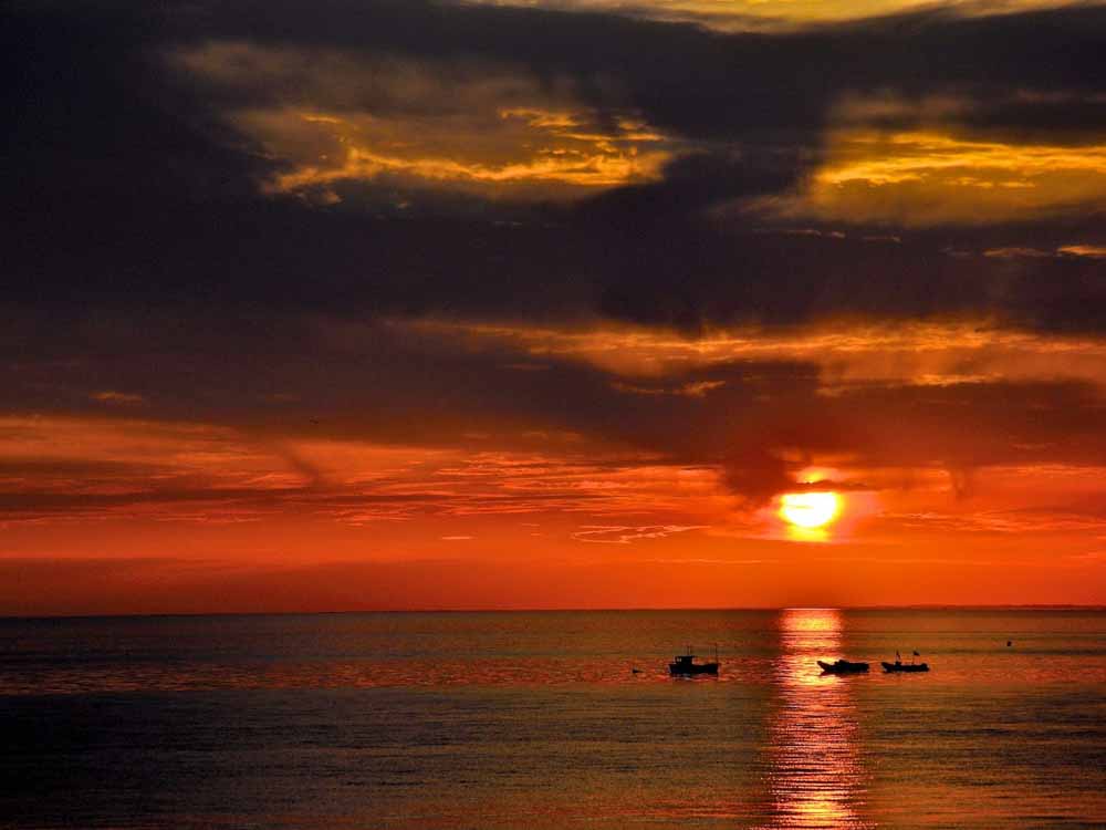 Sunset at Hunstanton