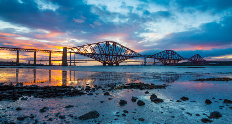 The Forth Bridge from South Queensferry