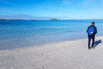 Walking on Eriskay Beach