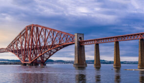 Forth Bridge panorama