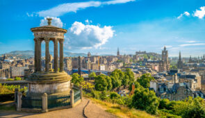 Edinburgh skyline from Calton Hill