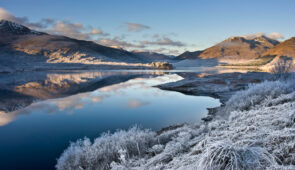 Loch Cluanie in the Scottish Highlands