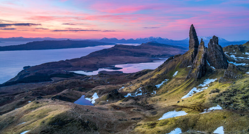 The Old Man of Storr on the Isle of Skye