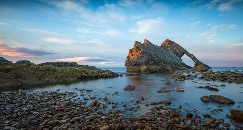 Bow Fiddle Rock, Moray Coast
