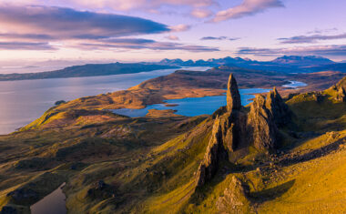 View from The Storr on the Isle of Skye