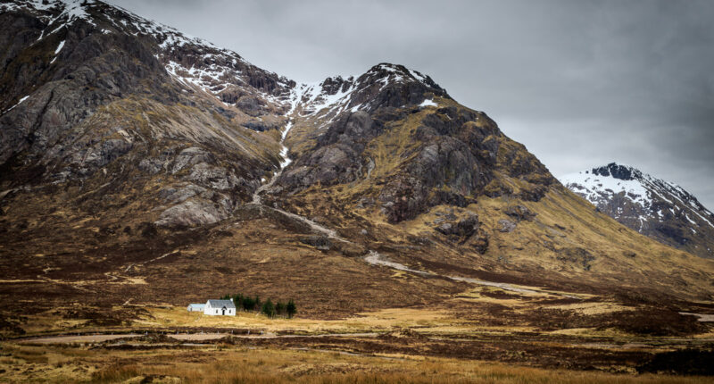 Glencoe in the Scottish Highlands