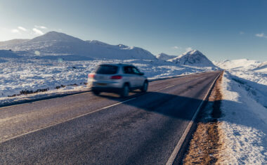 The road to Glencoe