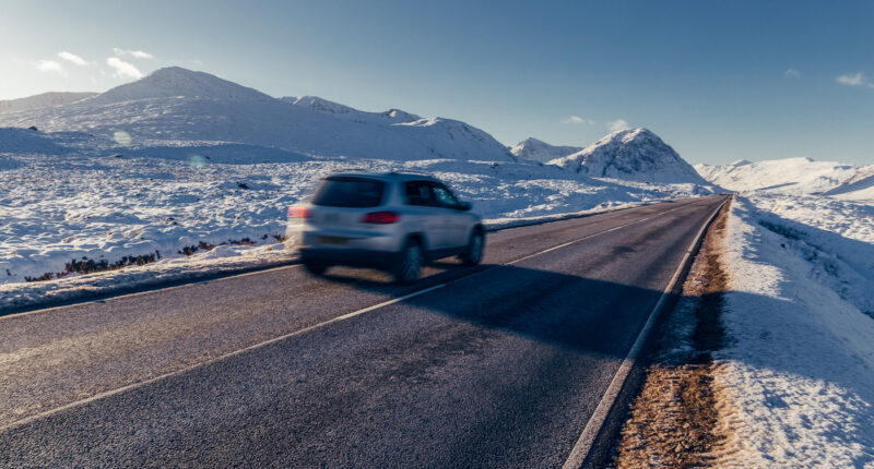 The road to Glencoe