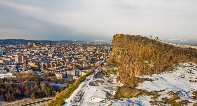 Winter in Edinburgh