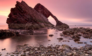 Bow Fiddle Rock, Moray