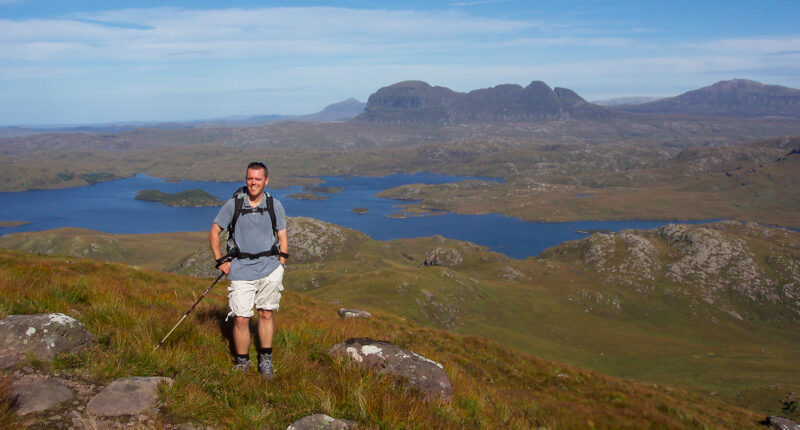 Andy in the North West Highlands