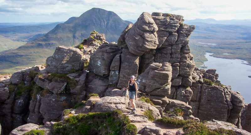 Sheila in the North West Highlands