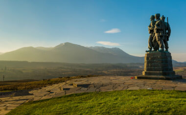 Commando-Memorial on the East Highland Way