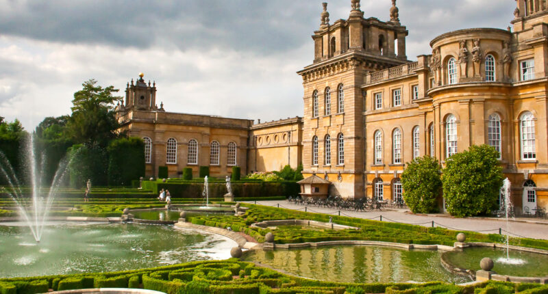 Blenheim Palace in Oxfordshire