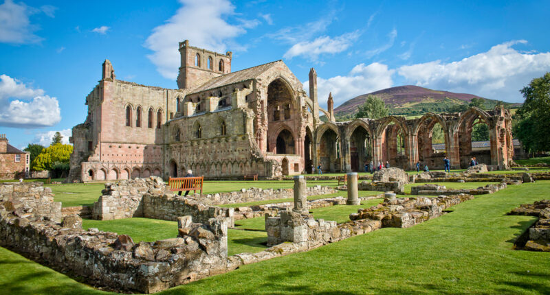 Melrose Abbey, Scottish Borders