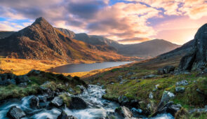 Scenery in Snowdonia National Park