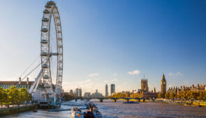 London Eye and the River Thames