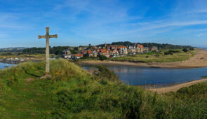 Alnmouth Bay from Church Hill