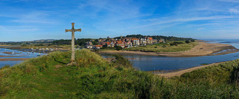 Alnmouth Bay from Church Hill