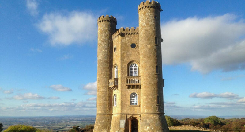 Broadway Tower - the second-highest point in the Cotswolds