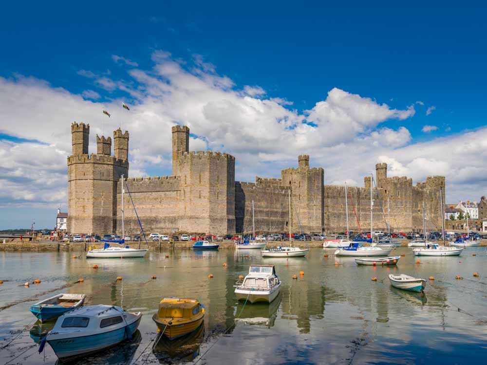 Caernarfon Castle, Wales