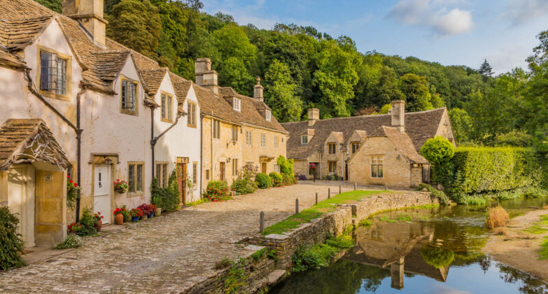 Castle Combe in the Cotswolds