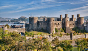 Conwy Castle in Wales