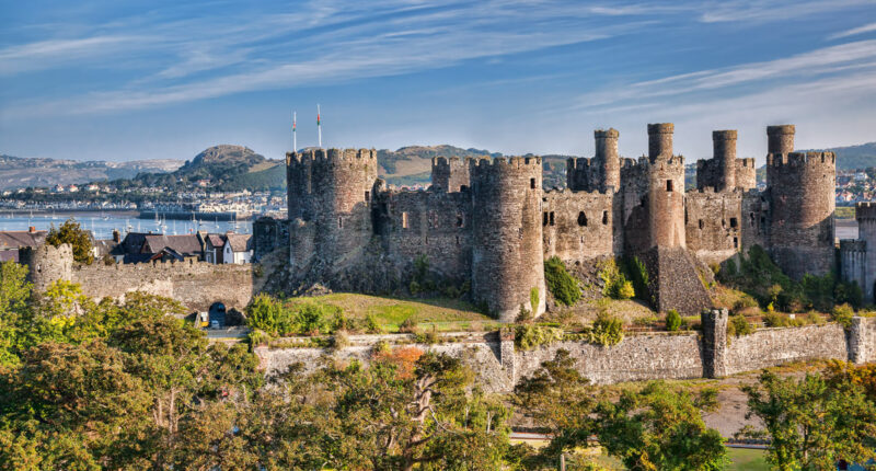 Conwy Castle in Wales