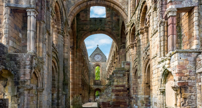 Jedburgh Abbey, Scottish Borders
