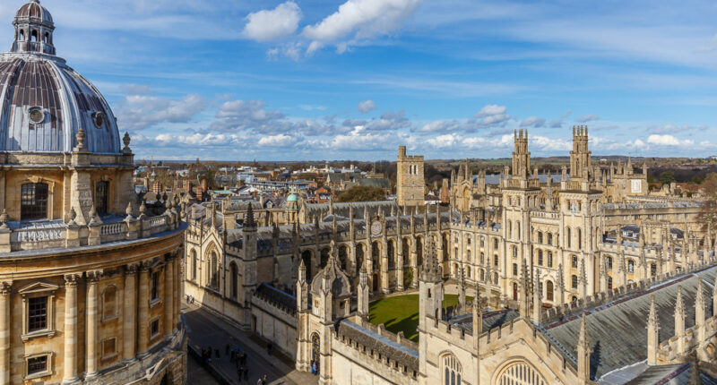 Oxford in spring, England