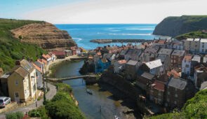 Picturesque Staithes village