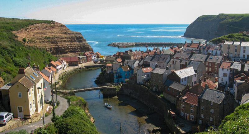 Picturesque Staithes village