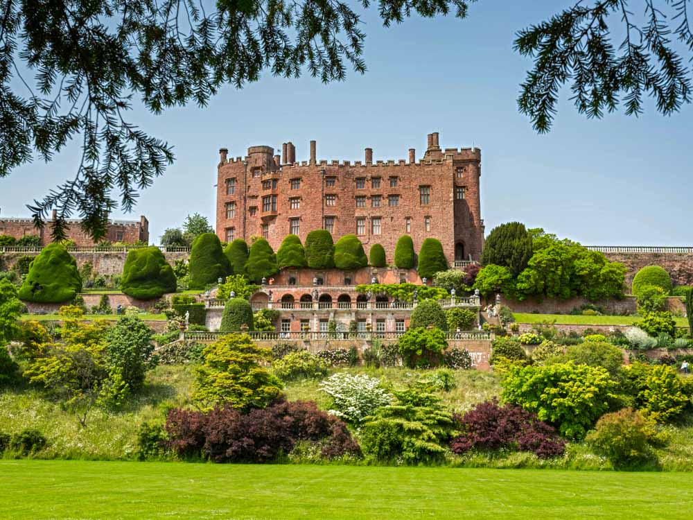 Powis Castle in Welshpool