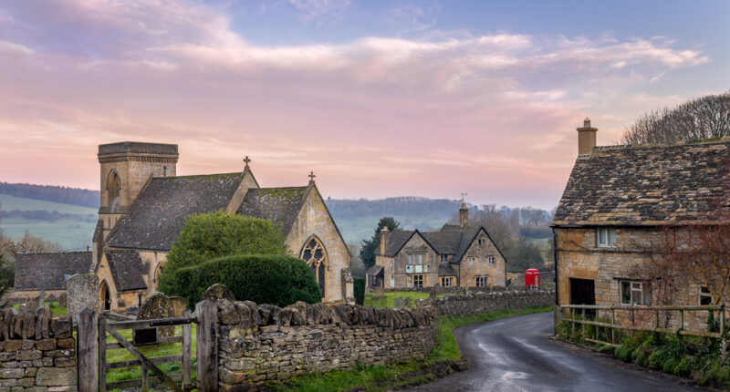 Snowshill Church in the Cotswolds