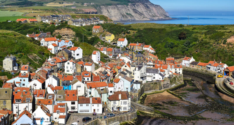 Staithes on the Yorkshire coast