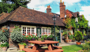 Traditional English country pub