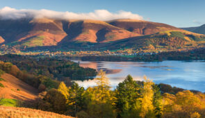 View of Derwentwater in the Lake District