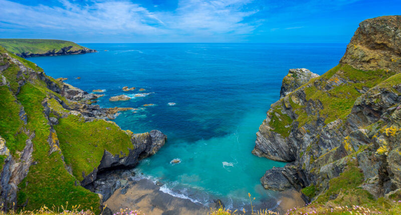 View of the South Devon coast