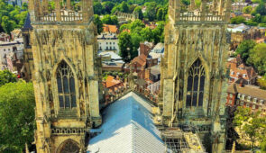 York Cathedral from above