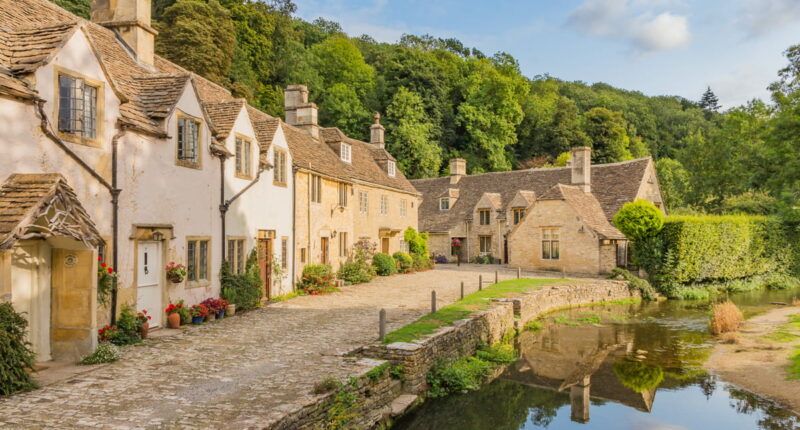 Castle Combe in The Cotswolds