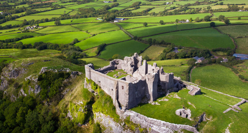 Carreg Cennen Castle, Brecon Beacons National Park