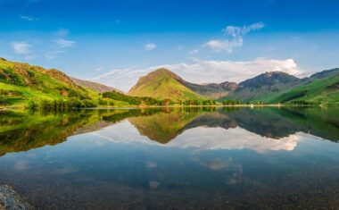 Beautiful scenery in the Lake District