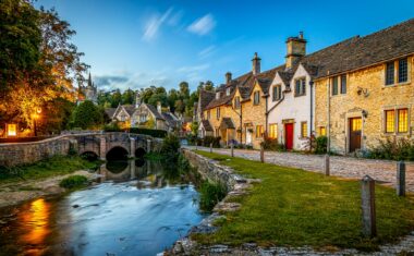 Castle Combe in the Cotswolds