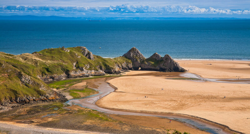 Three Cliffs Bay, Gower Peninsula