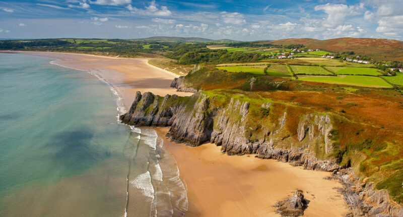 Three Cliffs Bay, Gower Peninsula