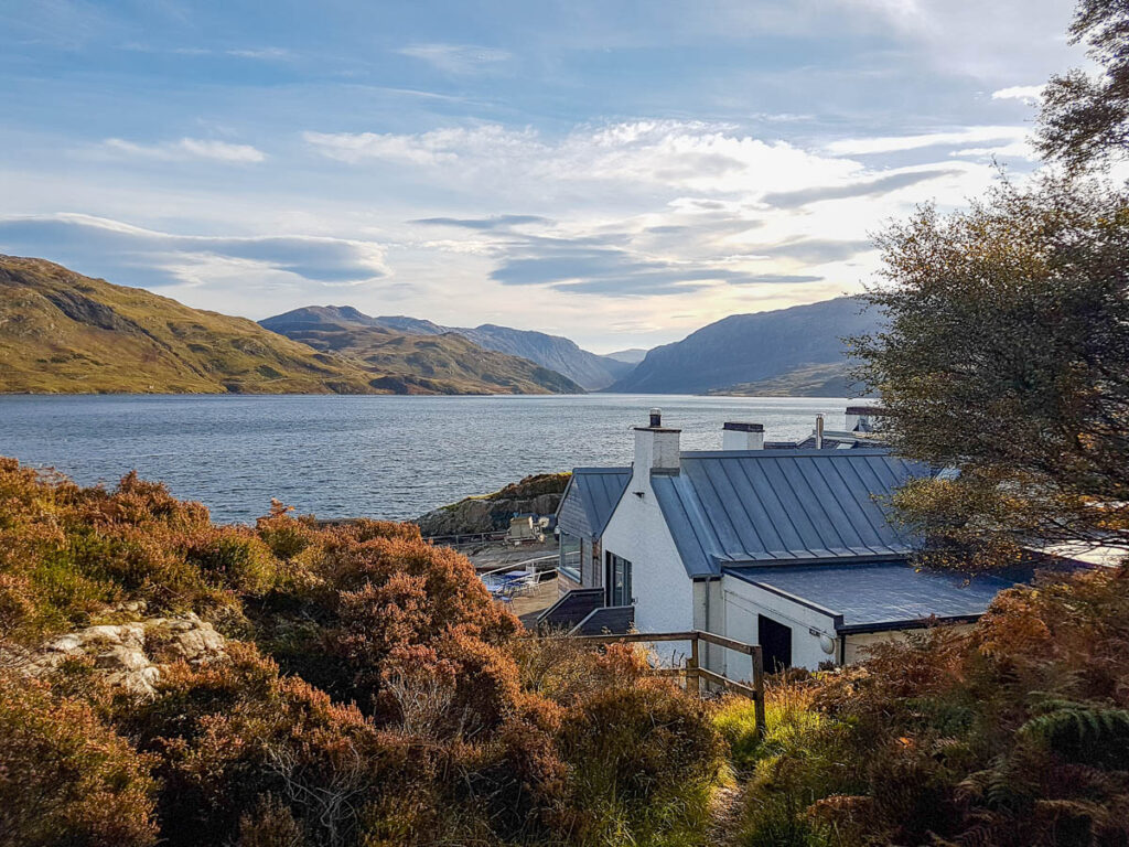 Kylesku Hotel in the northwest Scottish Highlands