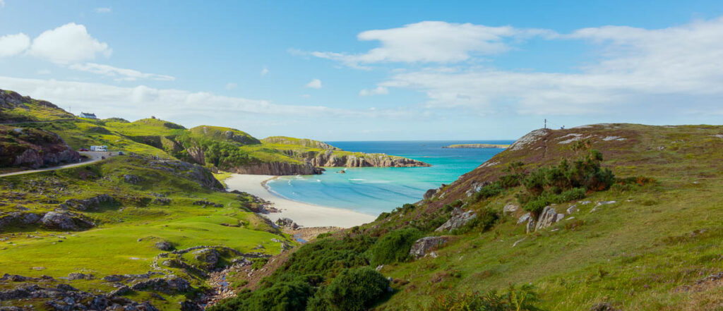 7-Ceannabienne Beach near Durness on the NC500