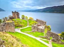 Urquhart Castle on Loch Ness