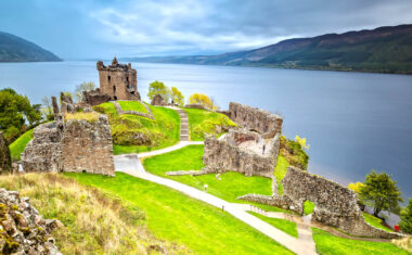 Urquhart Castle on Loch Ness