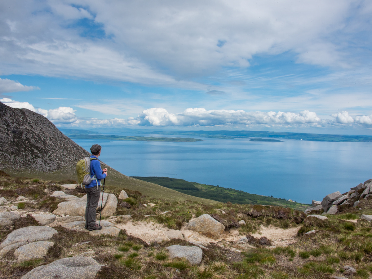 Coastal scenery on the Arran Coastal Way (Peter and Anne Backhouse)